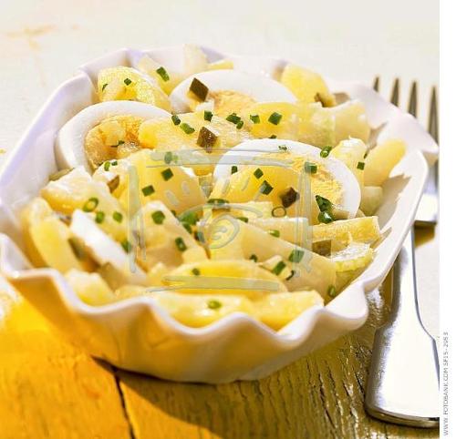 Egg and Potato Salad - Egg and potato salad