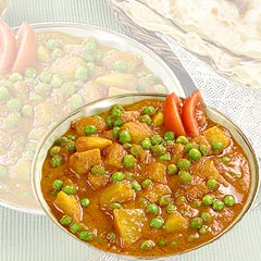 Aloo Mutter - Spicy Aloo Mutter