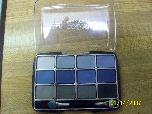 Make-Up - I swear i wear this LA Colors blue eyeshadow everyday. At first i didnt like eyeshadow then i started to get really hooked after i bought some its fun to mix and matxh the colors with brushes and blend them.