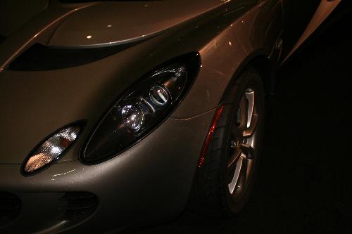 Cars - The front left side of a Lotues