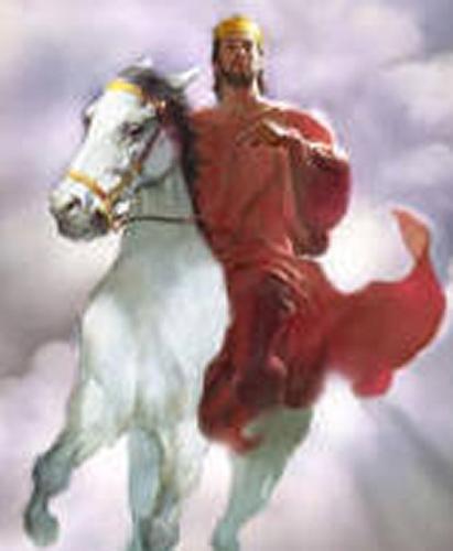 Jesus Christ Riding on a White Horse 