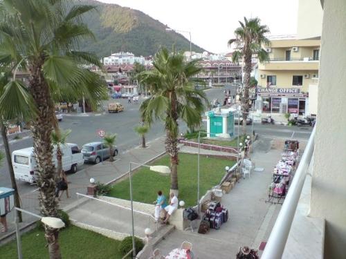 Center of Icmeler - This is the center of Icmeler in Turkey. It is a busy place with lots of shops, markets, a beach and plenty of restaurants and bars.