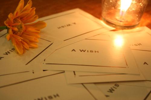 i wish - a picture to remind us to keep on wishing, never stop wishing for a better future.