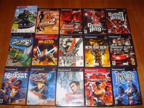 playstaion 2 games - playstation 2 games pack