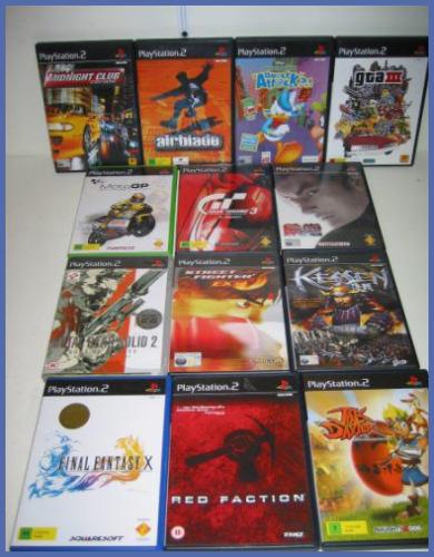 playstaion 2 games - playstation 2 games pack
