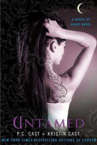 House of Night: Untamed - The book cover for Untamed by PC Cast.