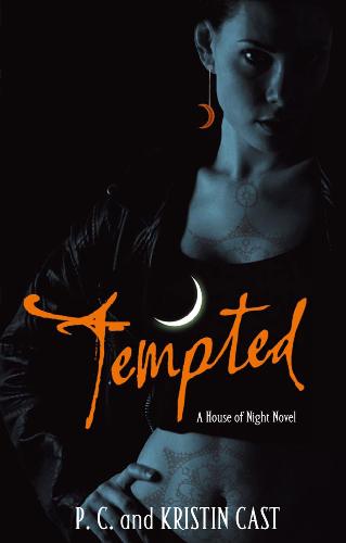 House of Night: Tempted - The book cover for Tempted by PC Cast.