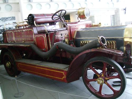 Early Fire Engine Truck - Well this is from the Swindon Train Museum, and it's one of the earliest models of a Fire Engine Truck.