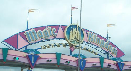 Magic Kingdom - Entrance to Magic Kingdom in Orlando, FL