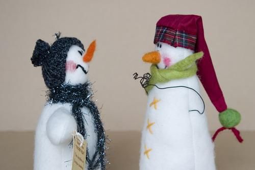 Are you talking to me??? - Snowman
