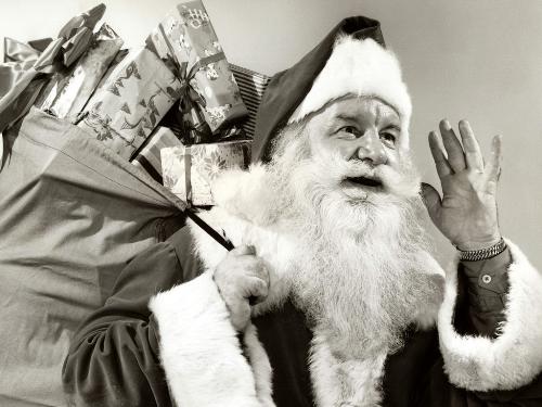Is there any nice kids waiting for their Christmas - Santa Claus