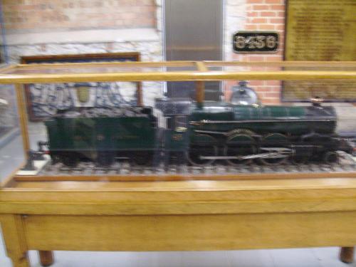 Old Train scale model 9 - Well this is from the scale models as well, a bit blurry but you can still see the model there.