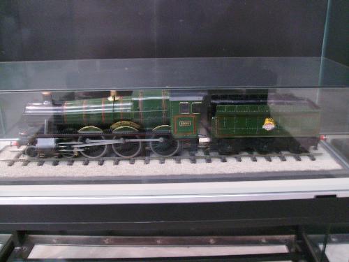 Old Train scale model 10 - It is interesting to see how long the coal wagon was, as it is almost as big as the locomotive.