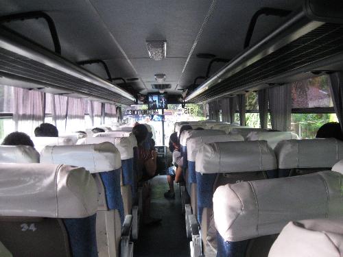 air-conditioned bus - traveling to the provinces is now easy with air-conditioned buses plying the route