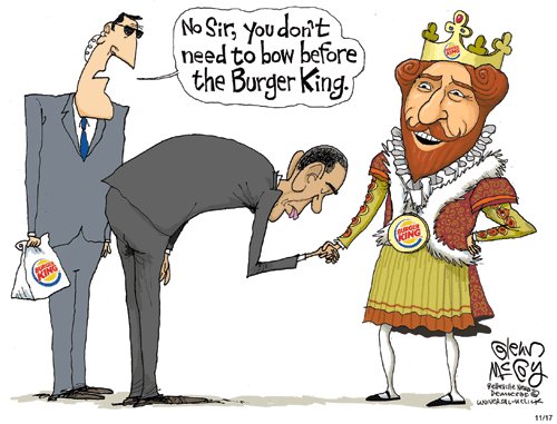 Obama bows to more royalty - I'll bet the left wouldn't mind this either.
