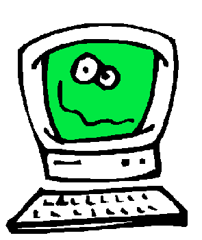 computer - Computer makes us crazy and so it also looks like a creature....