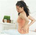 obesity and back pain - this is the image related to a woman who is suffering from obesity and back pain