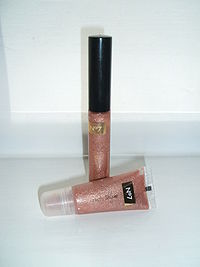 Lip gloss - I love lip gloss. It makes your lips look full and moist.