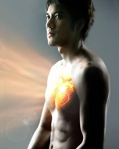 Wang Lee Hom - Promo picture for his album 'Heartbeat' (released last year). I can't wait for his new movie with jackie chan and his new album this year!!
