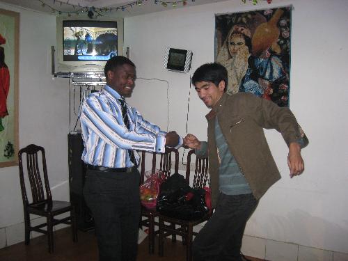 i wsa dancing - it was a birthday party of my teacher.07year.changsha