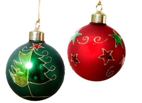 Christmas decorations - Christmas balls - Put the bells on your fingers and laugh every day...Its all for christmas spirit and joy :)