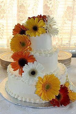 wedding cake - the wedding is more happier with a cake