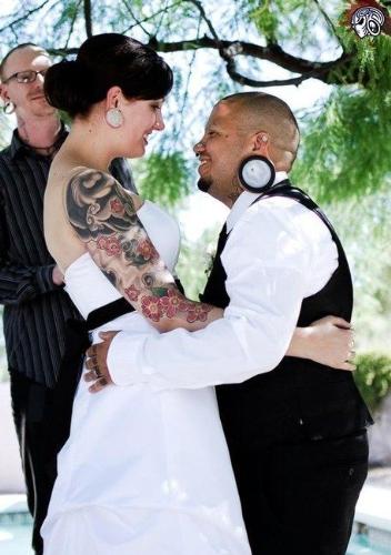 wedding - they look so happy