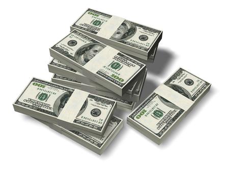 stacks of cash - If a person has cash he will be able to live his life. I'm sure everyone, including likes seeing those stacks of cash.