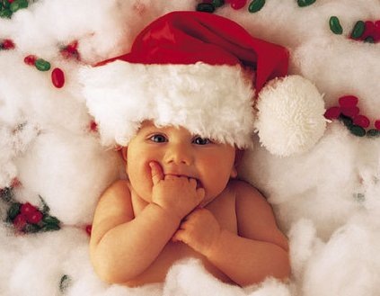 Such a sweet little baby - Christmas baby