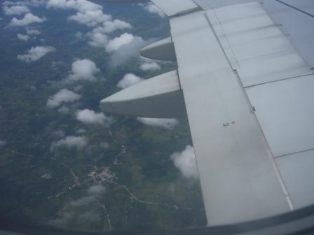 Bohol From Top - Bohol as seen from the sky :) This was taken when I was going home to Cebu from Glan, South Cotabato. The famous Chocolate Hills can be seen from this pic. They look so tiny and cute from up here :)