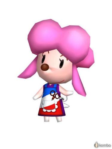 Harriet - Harriet is the hairdresser of SHAMPOODLE! In Animal Crossing Wild World, you have to have bought or sold a certain amount at Tom Nook's and Shampoodle appears when Tom Nook's shop is in it's final upgrade. You can have your character change hairstyles with Harriet's help!