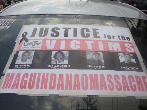 Maguindanao massacre....justice is what they need - Four media men killed in Maguindanao massacre...where there is justice?
