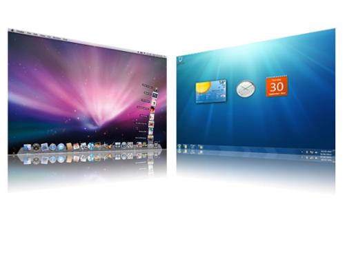 Mac Snow Leopard vs. Windows 7 - war between windows 7 and mac snow leopard