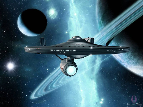 The USS Enterprise - The Enterprise from Star Trek