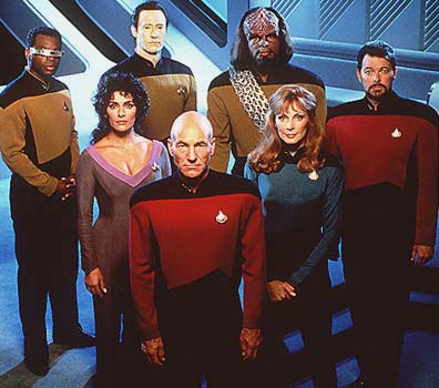 Star Trek: Next Generation Main Characters - Main characters of the Star Trek series The Next Generation