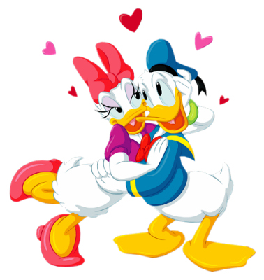 Fell in love - Donald Duck