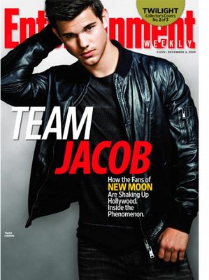 EW cover - Taylor Lautner on the cover of Entertainment weekly