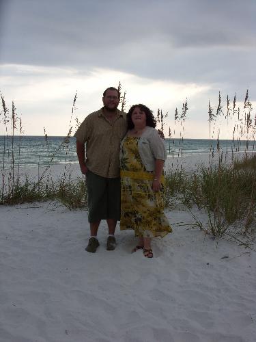 Me and My Love at the beach - This I Jessie and myself at the beach in Destin, Fl