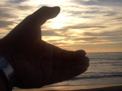 sunset - this beautiful sunset was shot in the southern part of negros occidental, philippines. this photo was shot by my friend.