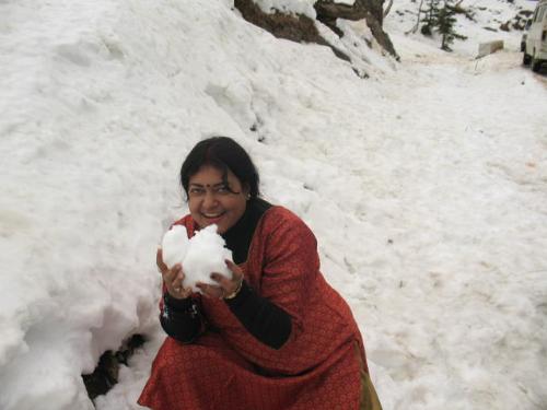 me and nature - I love nature.