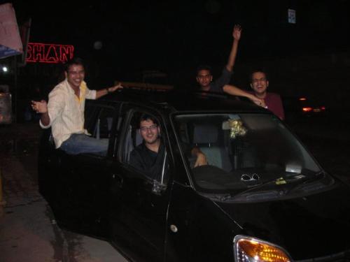 party - enjoyin the party in da car