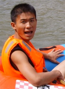 it is me! - flowing on the board, just like flowing your live.