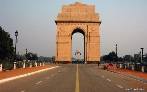 India Gate - India gate situated in New Delhi