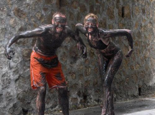 enjoy mud - enjoy the mud bath