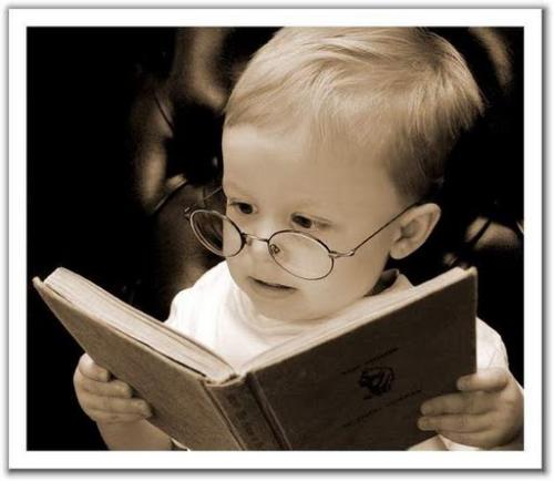 reading :) - enjoy reading, even you can't read :))