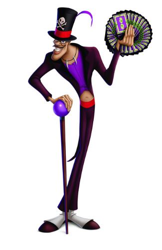 villain - Dr. Facilier from the Princess and the Frog