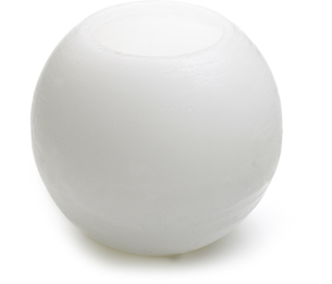 white globe - a world without any discremenation