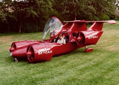 flying car -  a flying car.