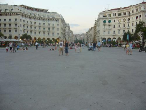 Thesaloniki center -Greece - nice view for Thessaloniki center city in Greece