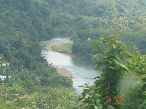 Beautiful View - This is the view you can see if you visit Kiulu, Sabah. This is one place you can come and do rafting.